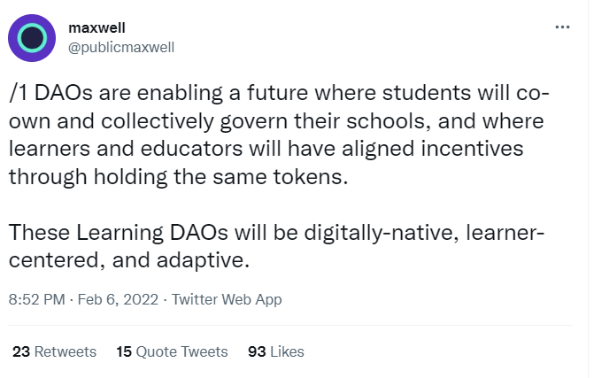 Source: https://twitter.com/publicmaxwell/status/1490428103612518400