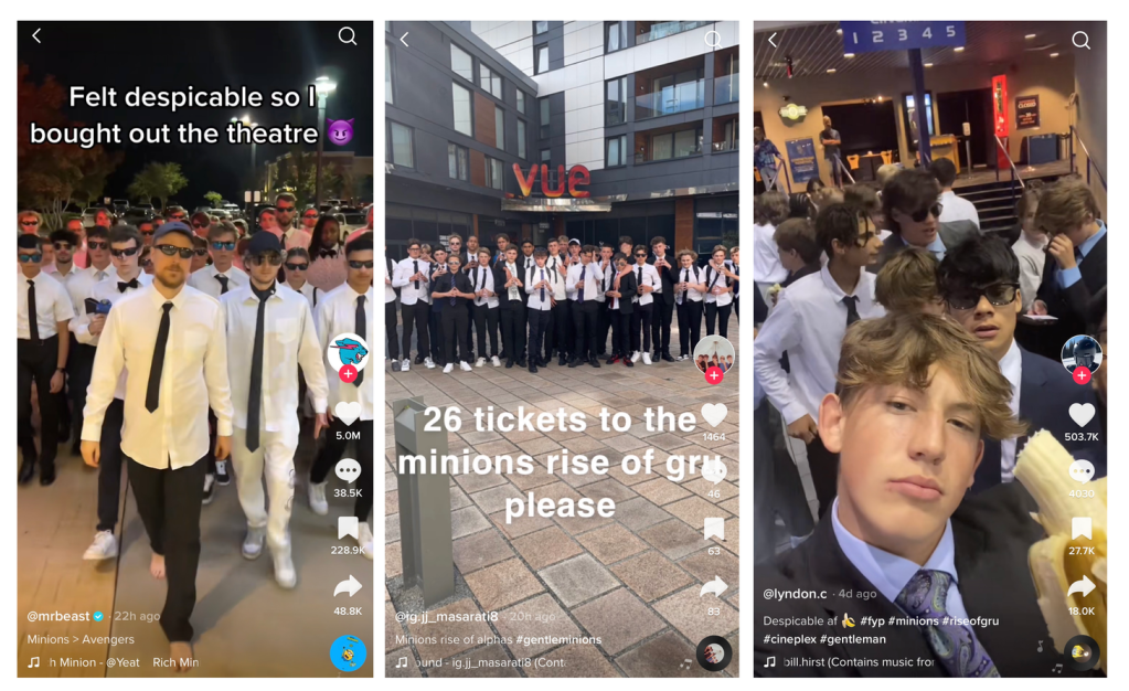 Minions and Gen Z&nbsp;Attributes
