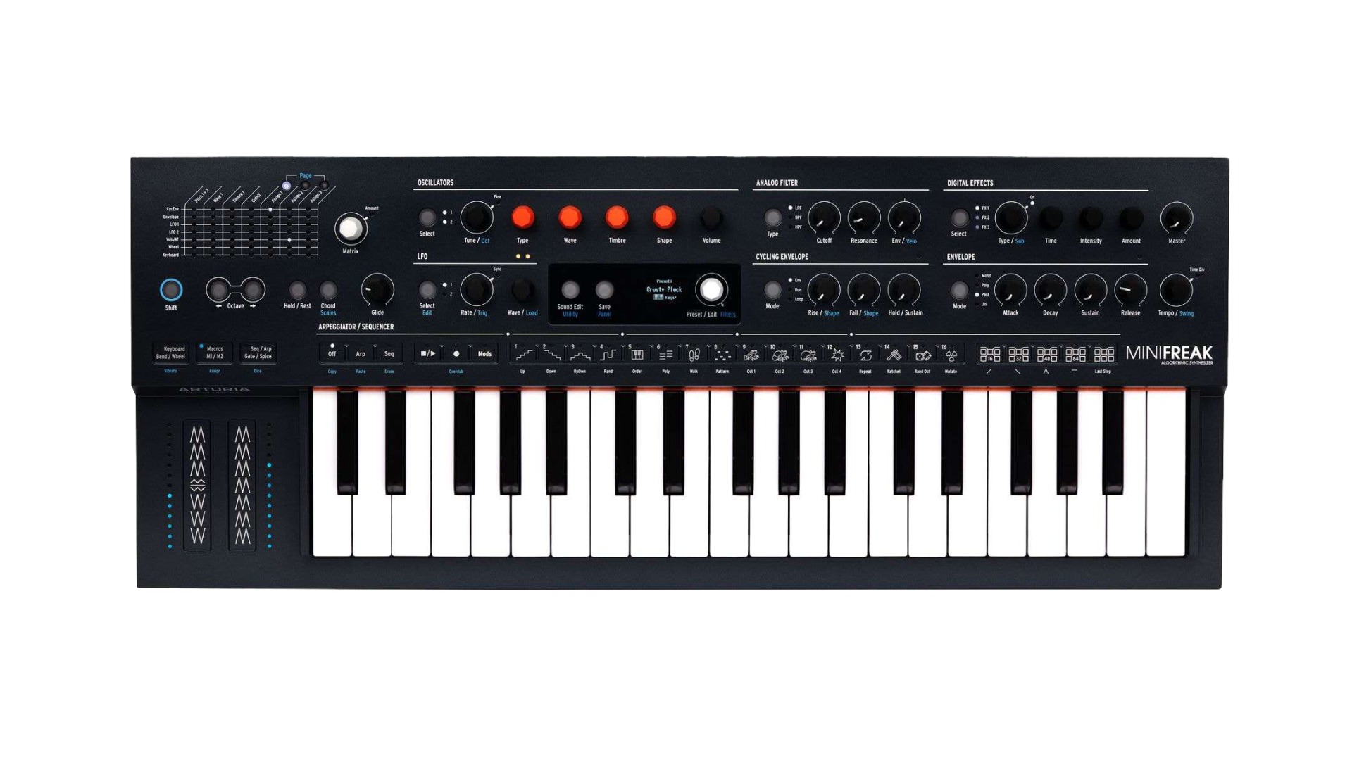 arturia minifreak hybrid synth