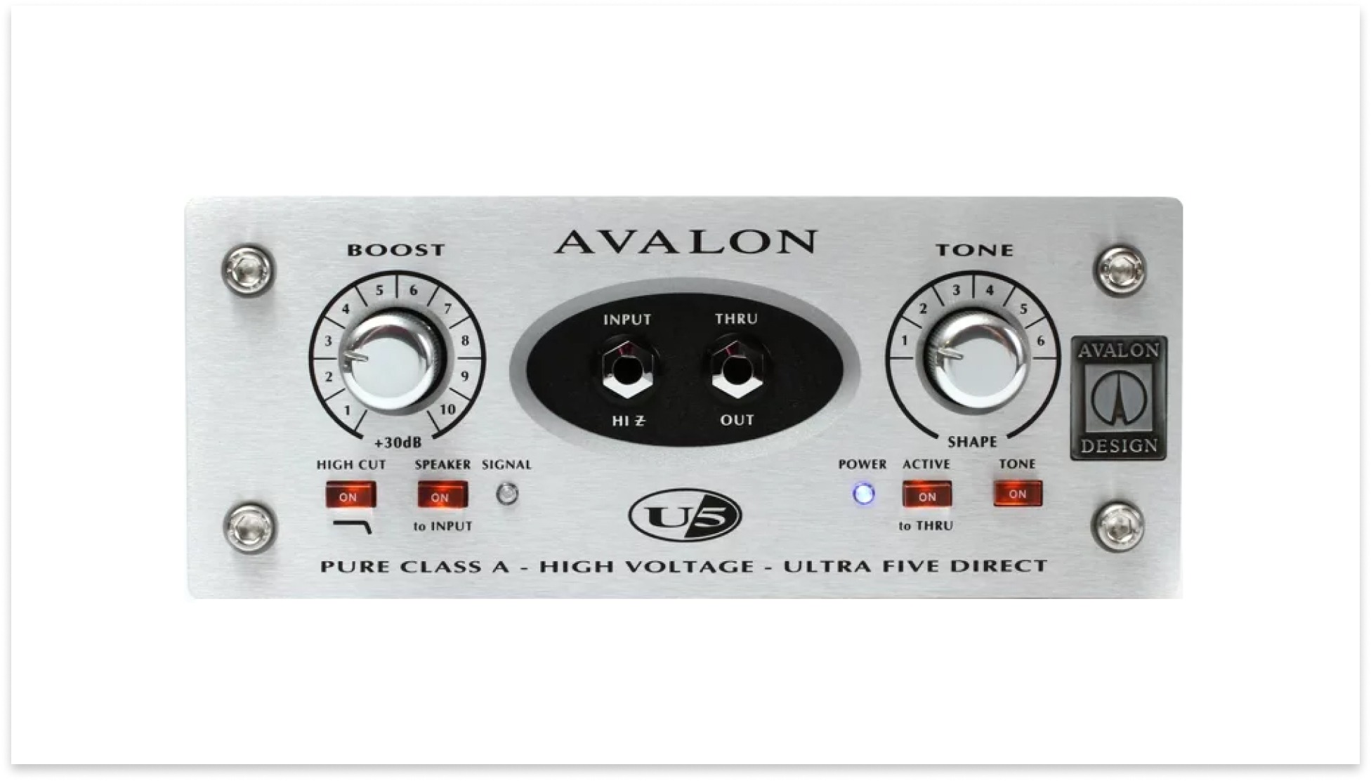 avalon u5 bass di