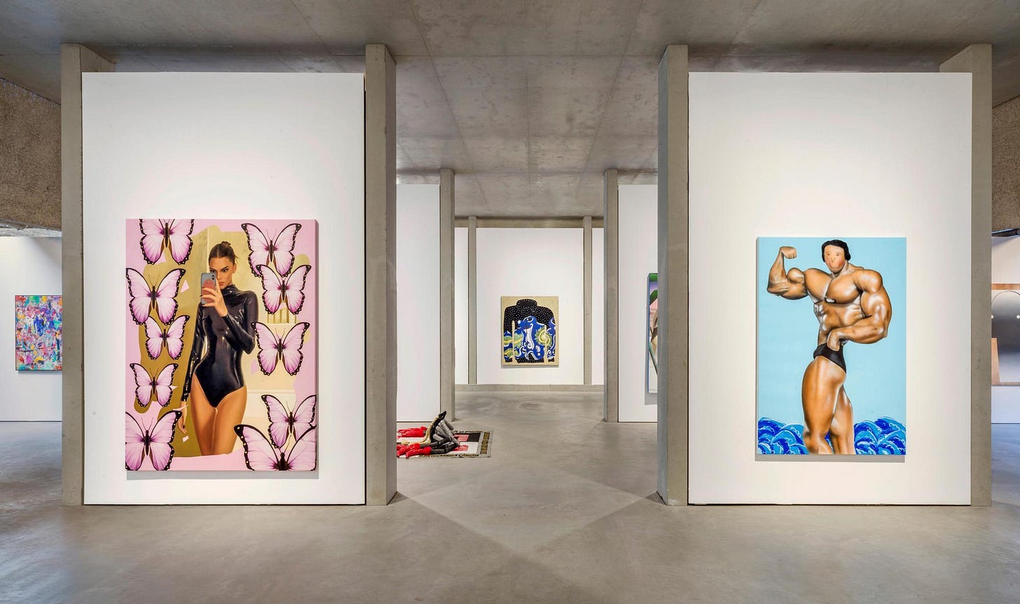 NFT works on display on Decentraland - Art Rights Magazine