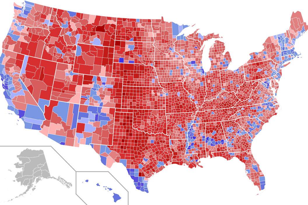 The divide between us: Urban-rural political differences rooted in geography  - The Source - Washington University in St. Louis
